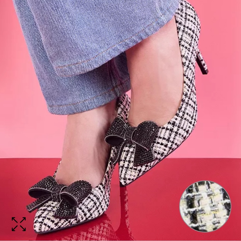 NWT ⚜️🖤⚜️ BCBGeneration Bissha Bow Dress Pumps - Picture 3 of 13